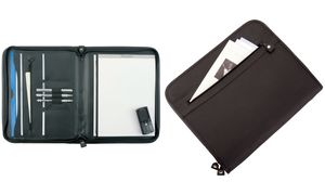 WEDO Porte-documents, A4, avec calculatrice, couleur: noir - Achat/Vente  WEDO 62581101
