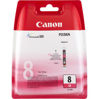 Encre originale pr Canon Pixma IP4200/IP5200/IP5200R,magenta (CLI-8M/0622B001)