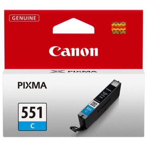 Encre originale pour Canon Pixma IP7250, cyan - CLI-551C