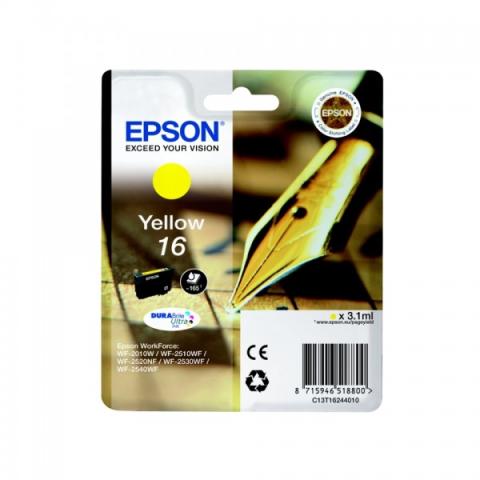 Encre originale pour EPSON WorkForce 2010/2510, jaune
