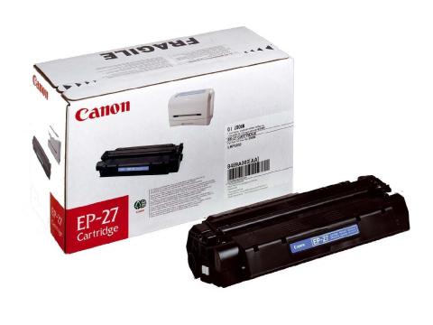 Toner d'origine pour imprimante laser Canon LBP-3200, noir (EP-27/8489A002)