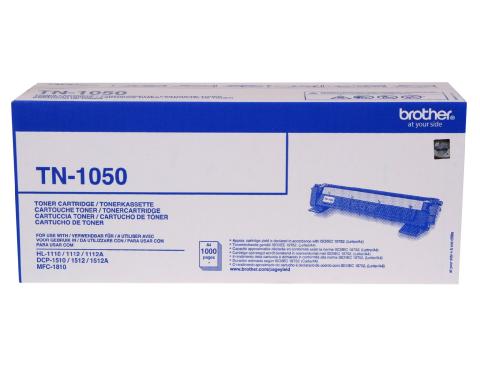 Toner original pour Brother imprimante HL-1010/HL-1112, noir TN-1050