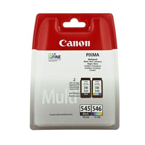 Multipack original pour Canon PIXMA IP2850, PG-545/CL-546
