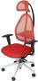 Topstar chaise de bureau Open Art 10, rouge, dossier