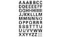 HERMA lettres autocollantes A-Z, 20 x 20 mm, résistantes aux