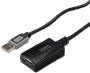 DIGITUS Cble rallonge USB 2.0 haute qualité, 5,0 m