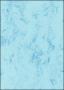 sigel papier marbré, A4, 200 g/m2, carton prestige, bleu