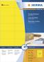 HERMA étiquettes SuperPrint, 210 x 297 mm, sans bord, jaune