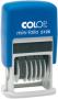 COLOP Tampon numéroteur Mini Dateur S126, 6 bandes