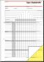 sigel Formularbuch Rapport/Tagesrapport, 105 x 200 mm, SD