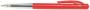 BIC stylo à  bille rétractable M10 clic, rouge, largeur tracé