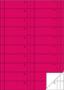 AVERY Zweckform Formularbuch Bonbuch, 105 x 198 mm, pink