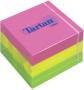 Tartan bloc-notes repositionnable, 38 x 51 mm, Neon,