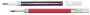 Pentel Mine stylo bille encre à  gel KFR7, rouge