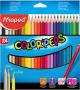 Maped crayons couleur COLOR'PEPS, triangulaire, étui de 6 en
