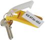 DURABLE Porte-clés KEY CLIP, couleur assortie avec étiquette