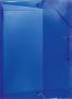 herlitz Chemise à  élastique,format A4,en PP,bleu translucide