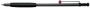 TOMBOW stylo à  bille rétractable ZOOM 707, gris/noir, embout