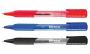 Kores stylo à  bille rétractable jetable K-PEN K6, bleu, M