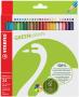 STABILO crayons de couleurs GREENcolors, étui carton de 24