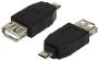 LogiLink Adaptateur USB 2.0, micro fiche mle USB-B -