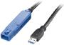 LogiLink USB 3.0 Aktives Verlà¤ngerungskabel, 10,0 m