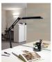 MAUL lampe de bureau LED MAULatlantic, avec socle, blanc